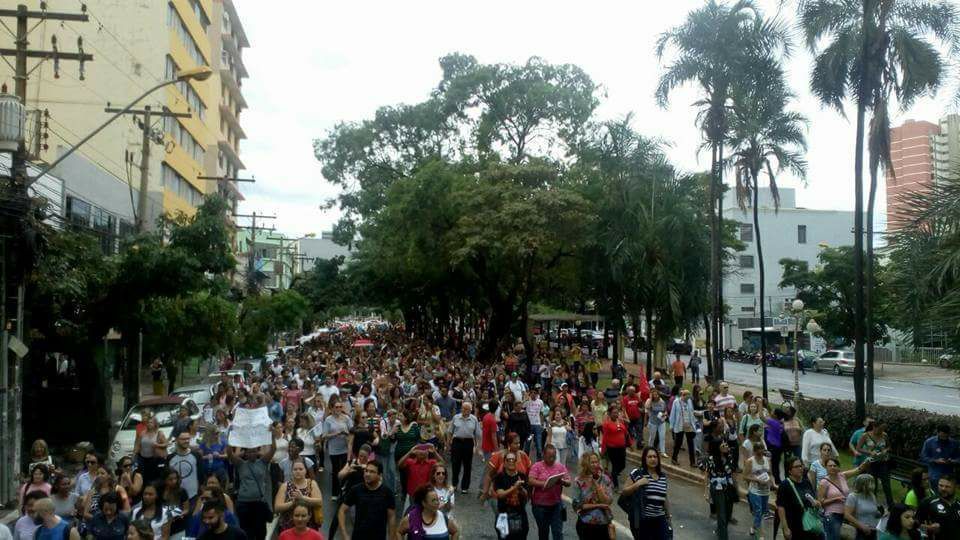 Professores De Todo O Pa S Protestam Contra A Reforma Da Previd Ncia