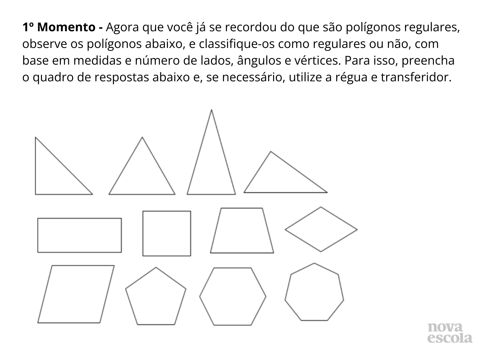 Ladrilhando Pol Gonos Regulares Planos De Aula Ano