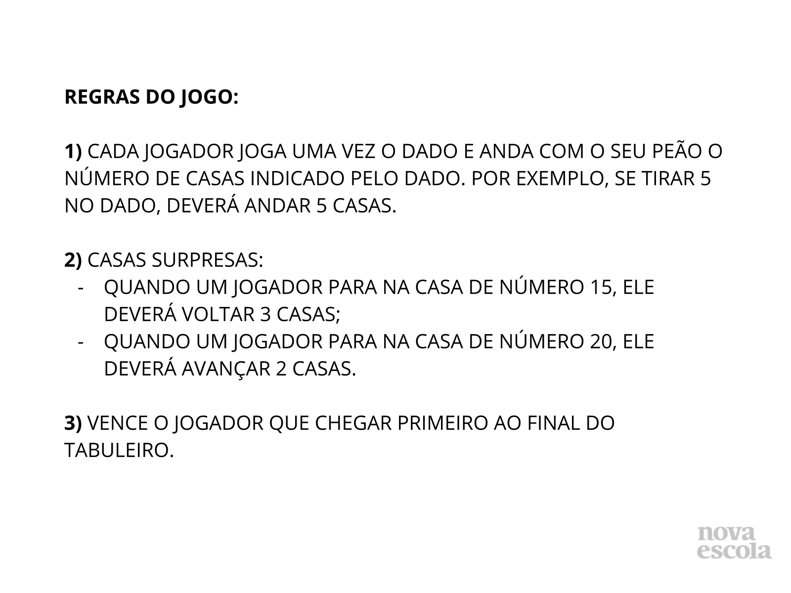 20: Atividades de jogar e de projetar jogos de tabuleiro