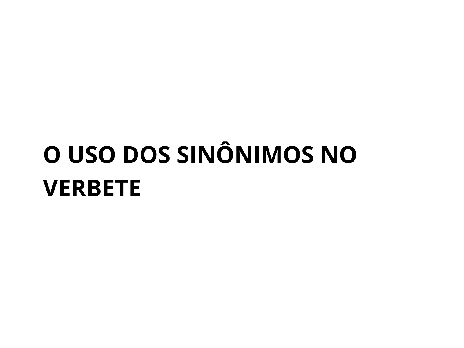 Atividade de Sinônimos - Anos Finais - Com gabarito