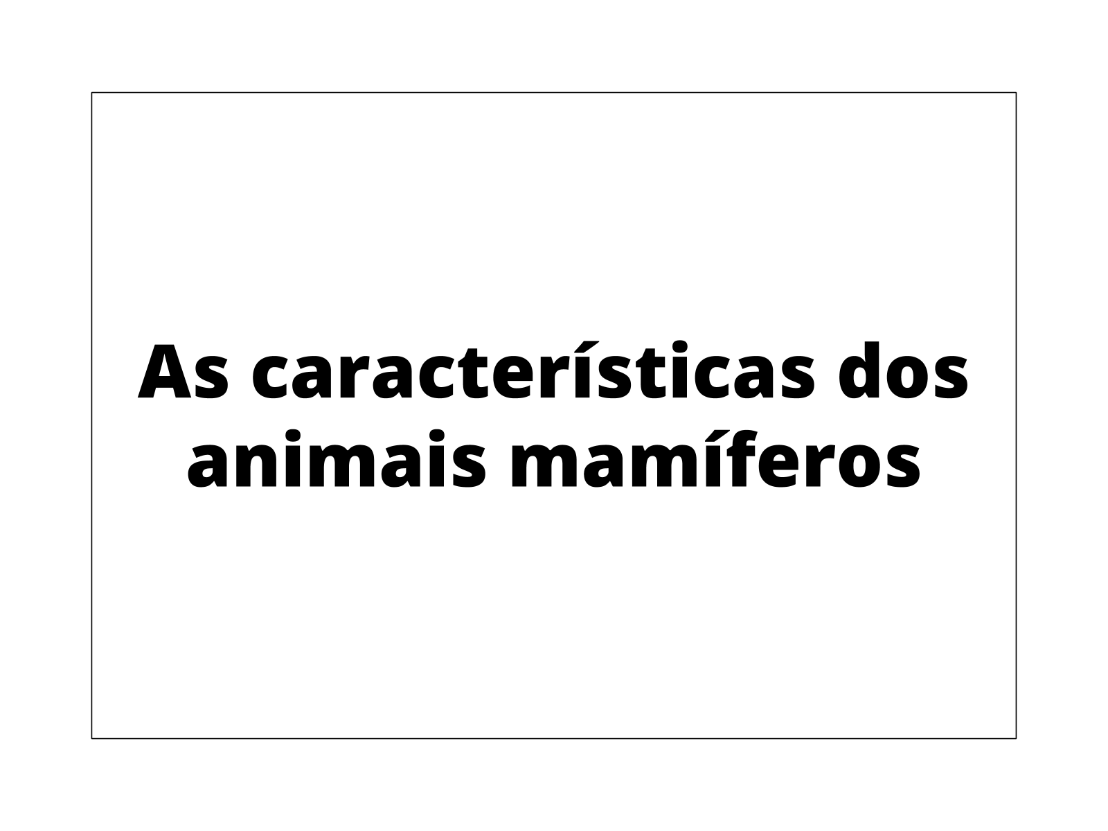 QUIZ DE CÊNCIAS - ADAPTAÇÕES DOS ANIMAIS