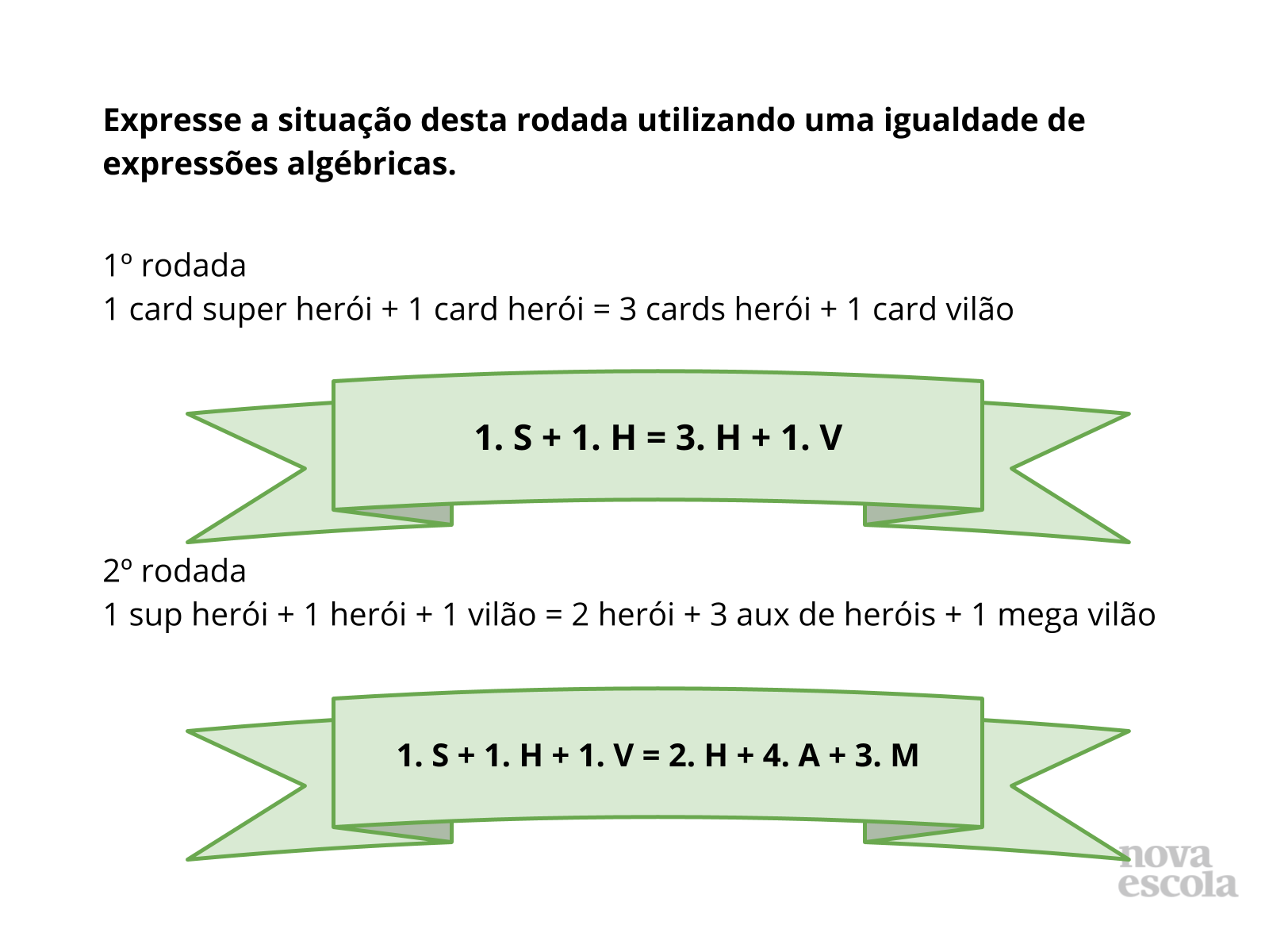 Exemplo De Exercicios De Matematica Igualdade É Verdadeira Ou Não