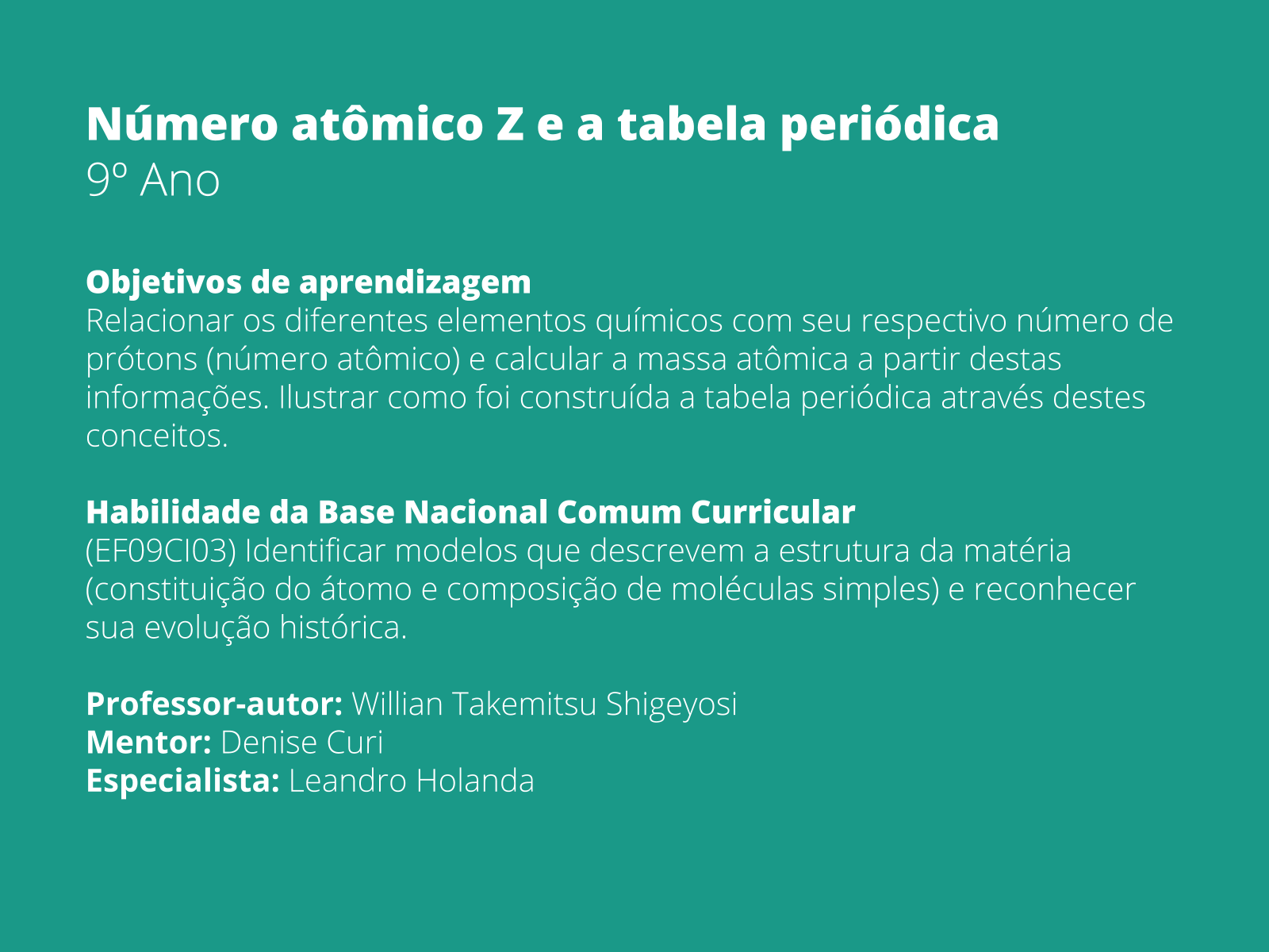 Tabela periódica: versão atual, elementos, história - Mundo Educação