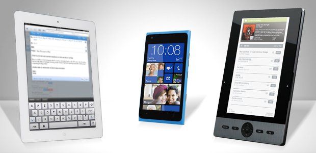 Diversos tipos de tablets