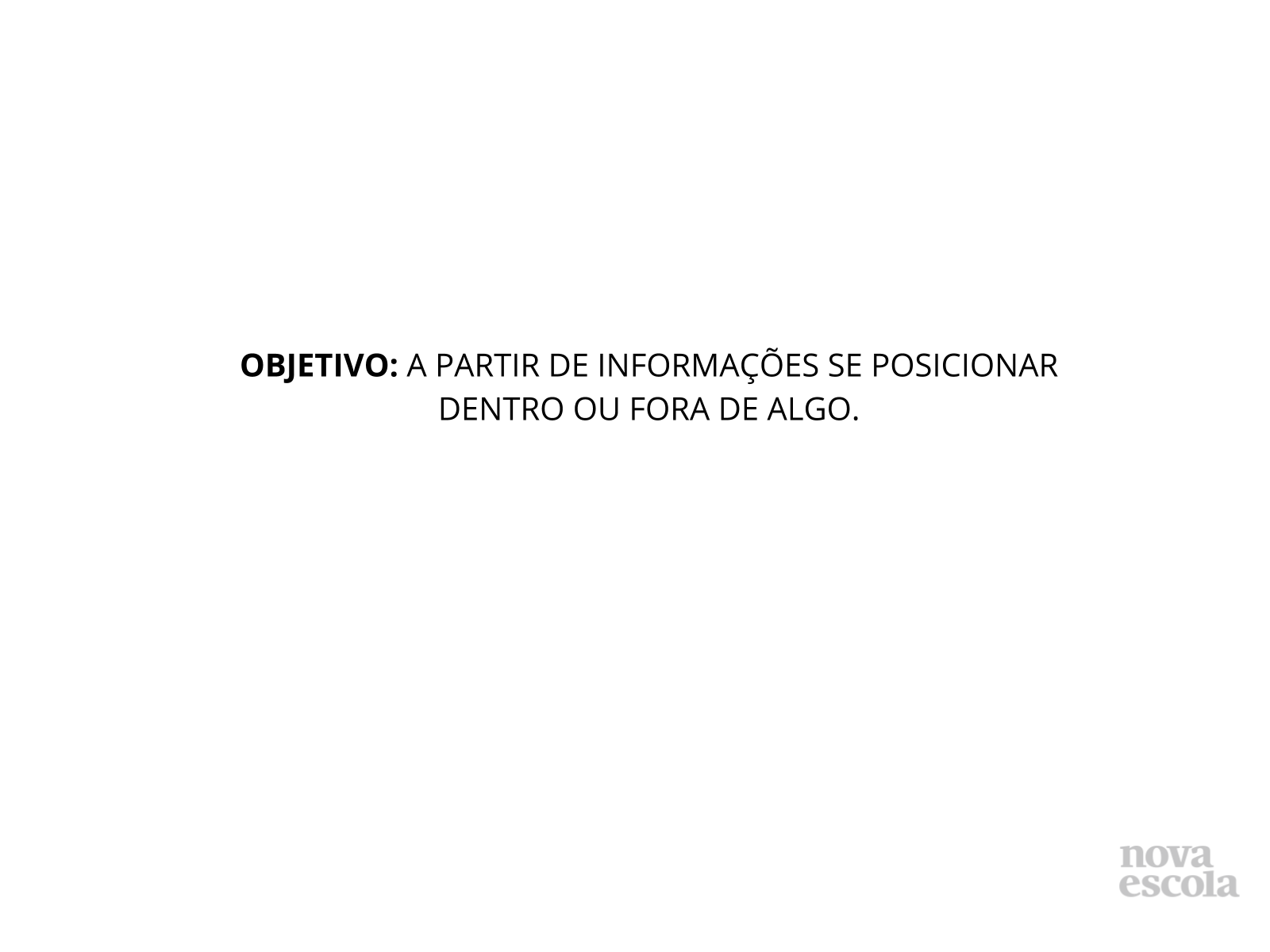 Objetivo principal