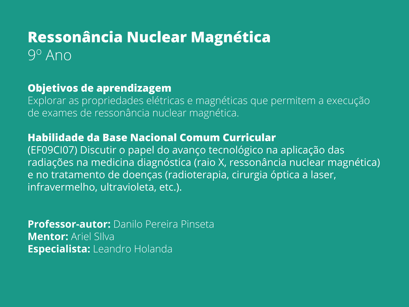 Ressonância magnética nuclear