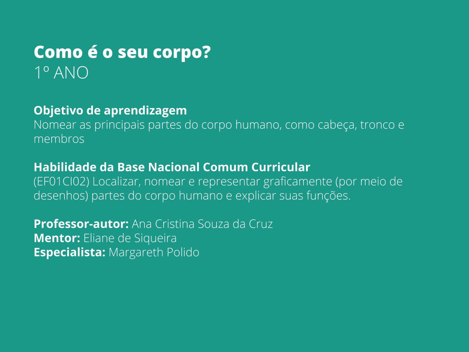 PLANO DE AULA PRONTO 2023 - PROPOSTA CURRICULAR EDUCAÇÃO INFANTIL