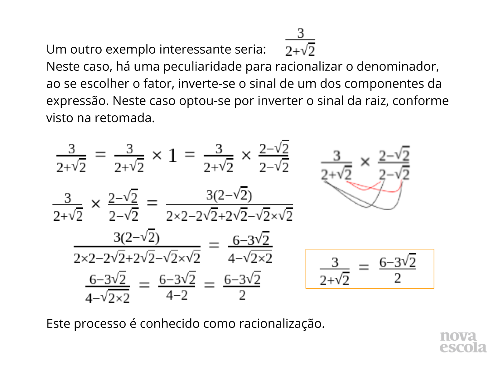 Racionalizando - Planos de aula - 9º ano