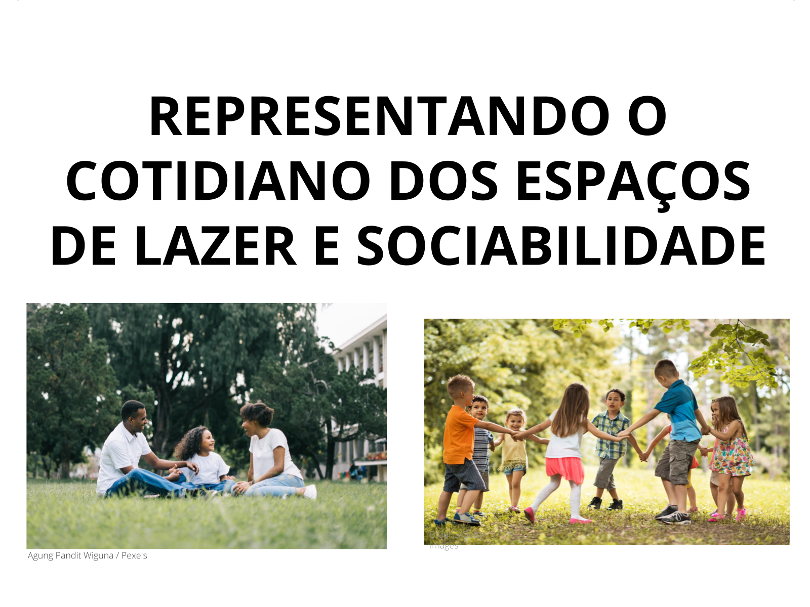 Plano de aula - 2º ano - Os bairros e seus espaços de lazer e ...