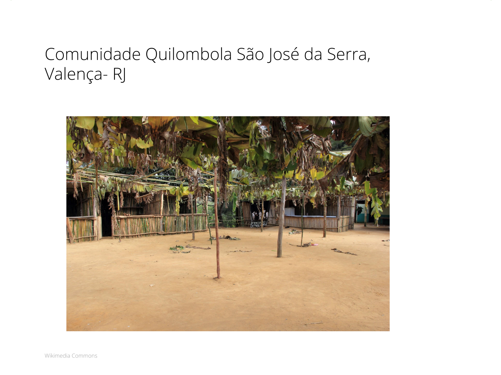 O cotidiano das comunidades remanescentes de quilombos - Planos de aula ...