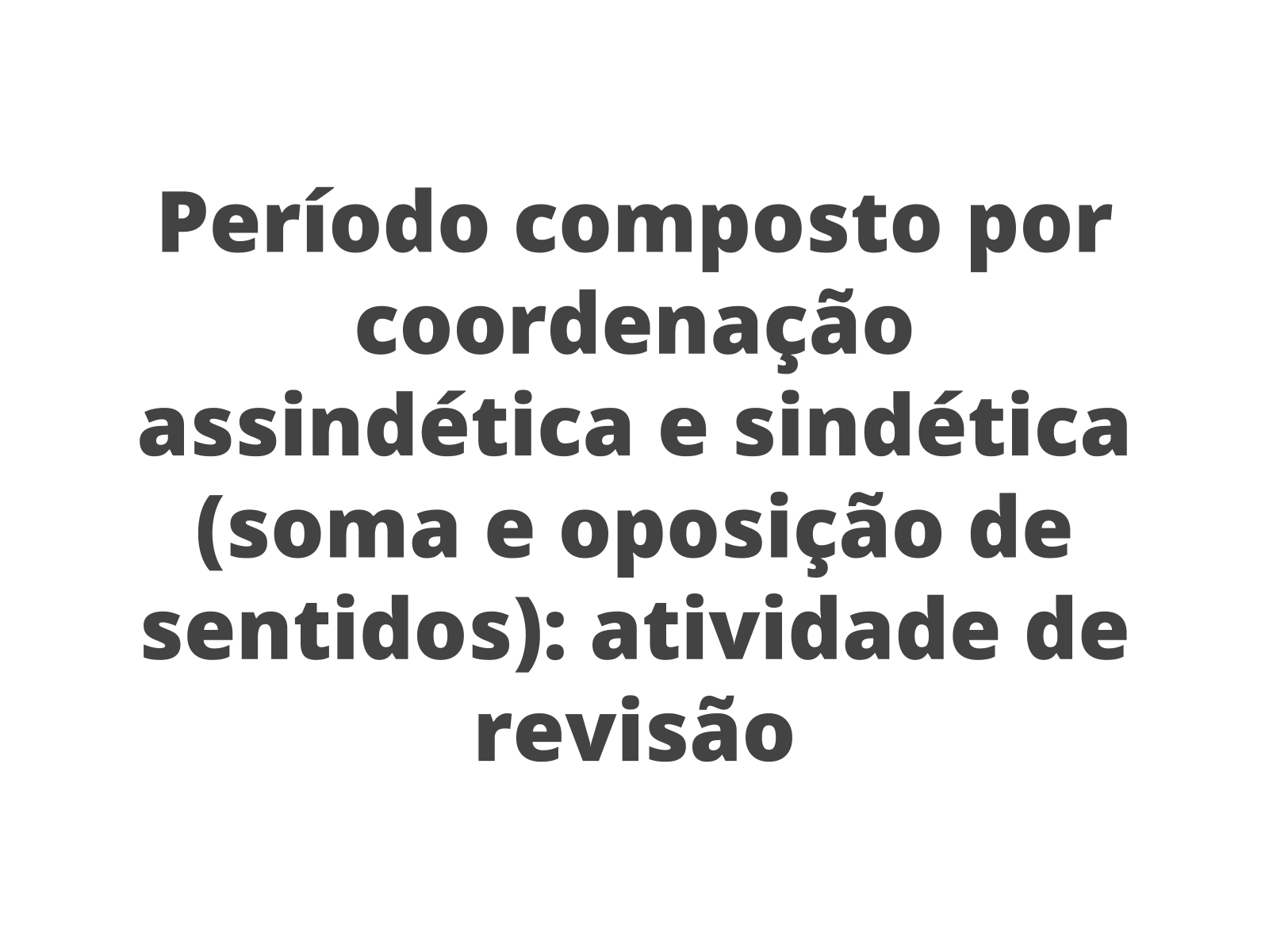 Tema da aula