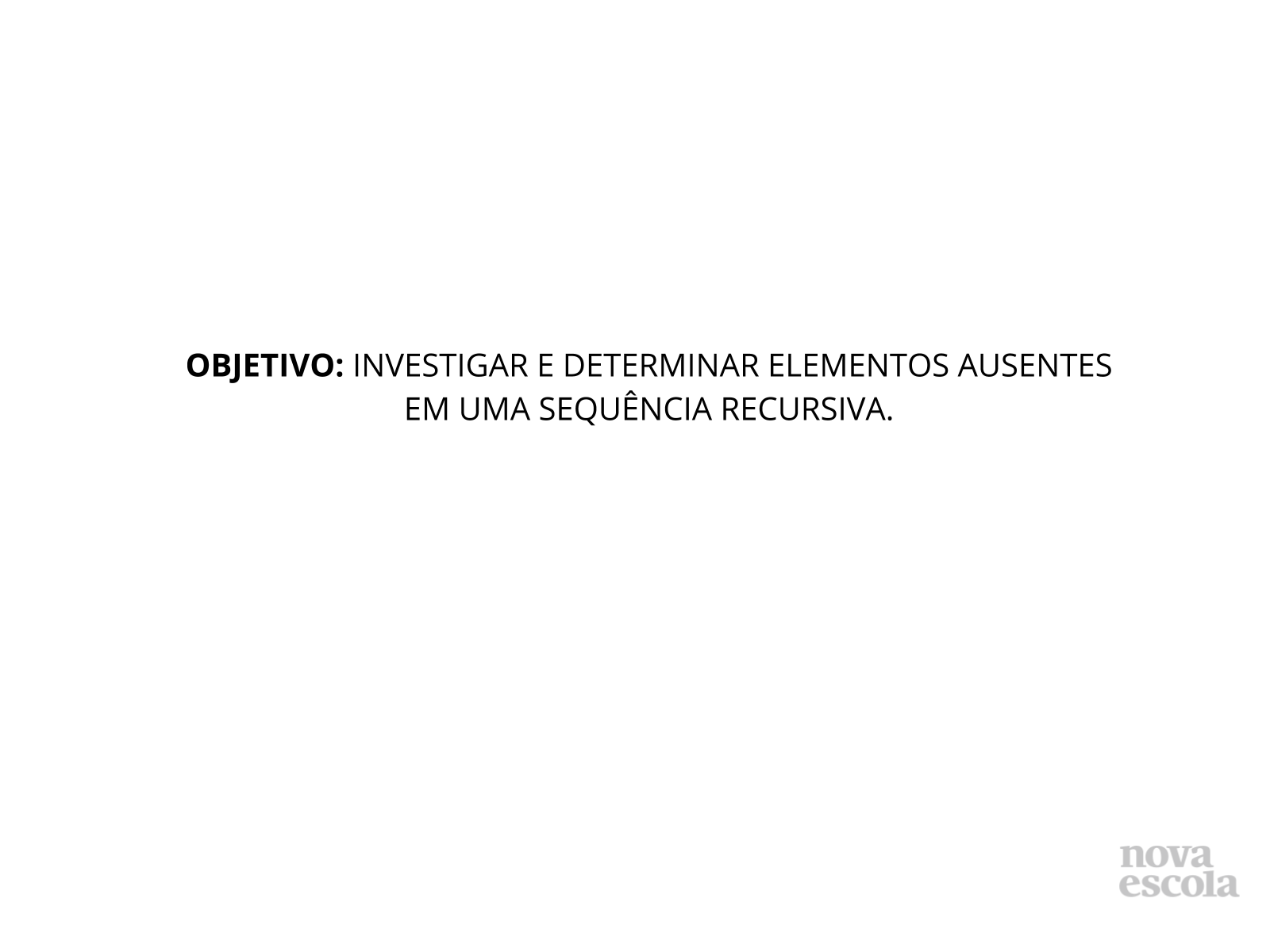 Objetivo