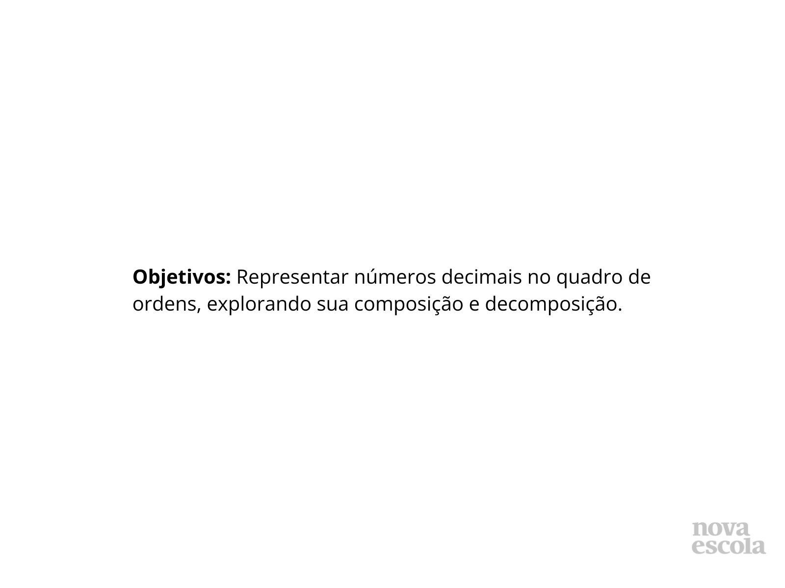 Objetivo