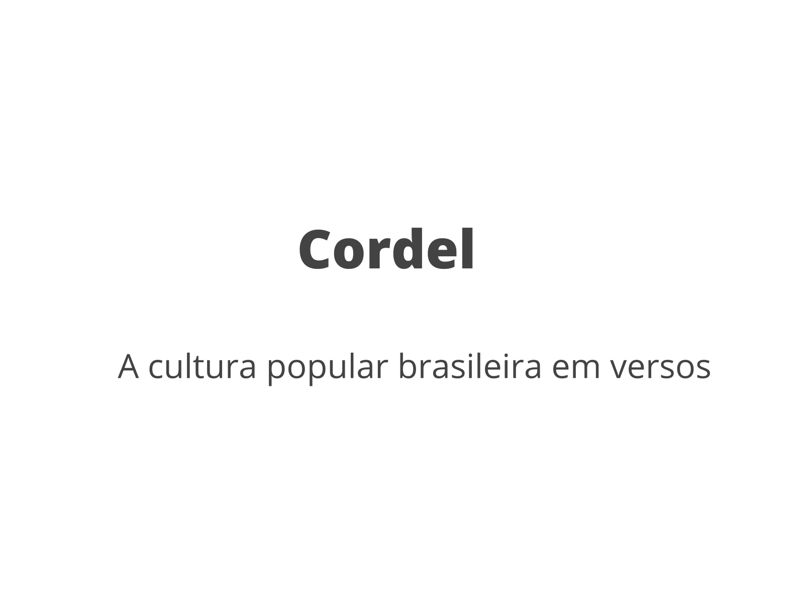 Tema da aula