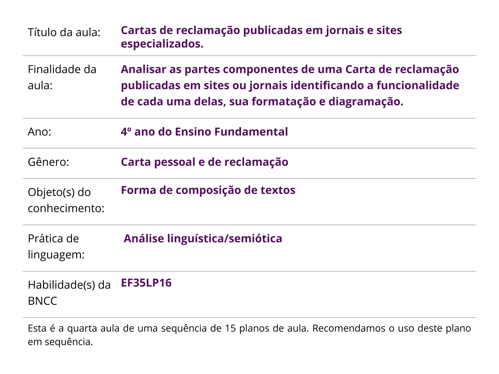 reclamação Arquivos