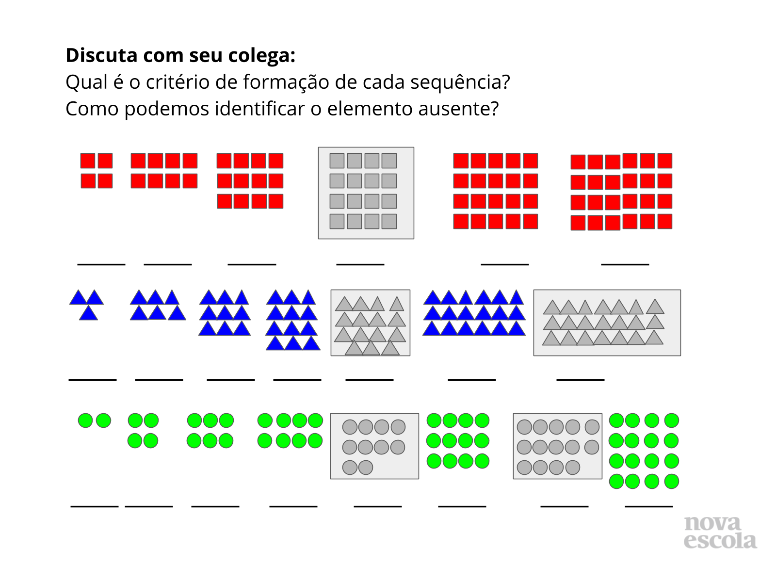 Identificar regularidades em sequências ordenadas. - Twinkl