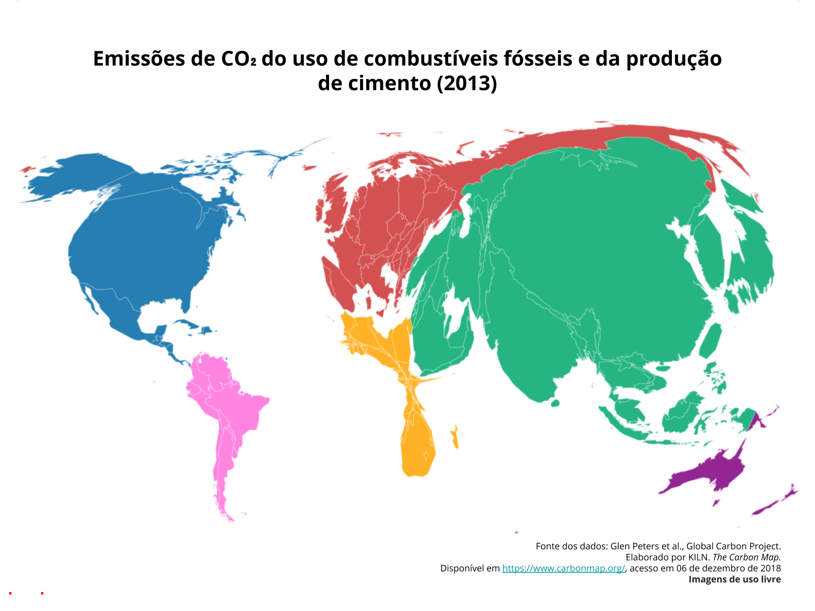O mapa do efeito estufa - Planos de aula - 8°ano - Geografia