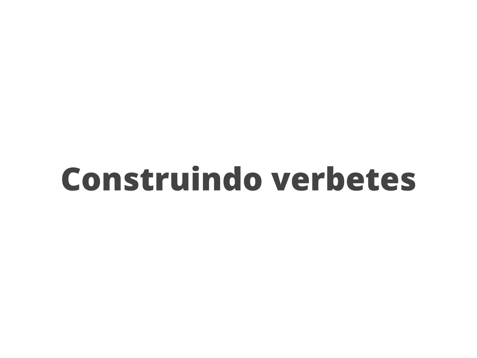 Plano de aula - 4º ano - Construindo verbetes