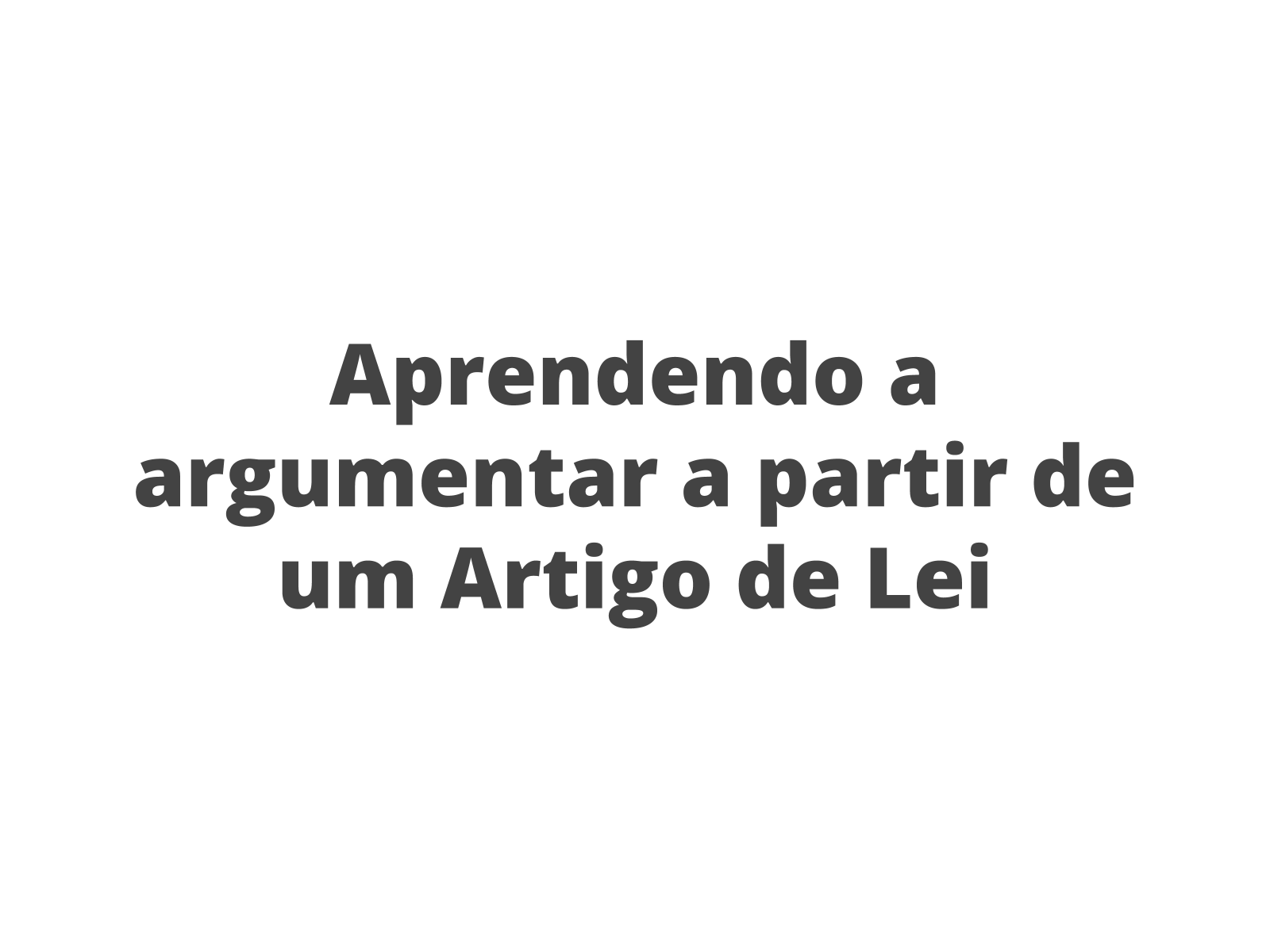 Tema da aula