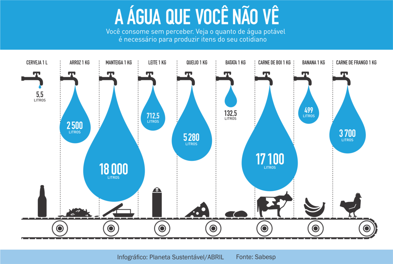 São Exemplos De Mercantilização Da Água Virtual Mencionados No Texto