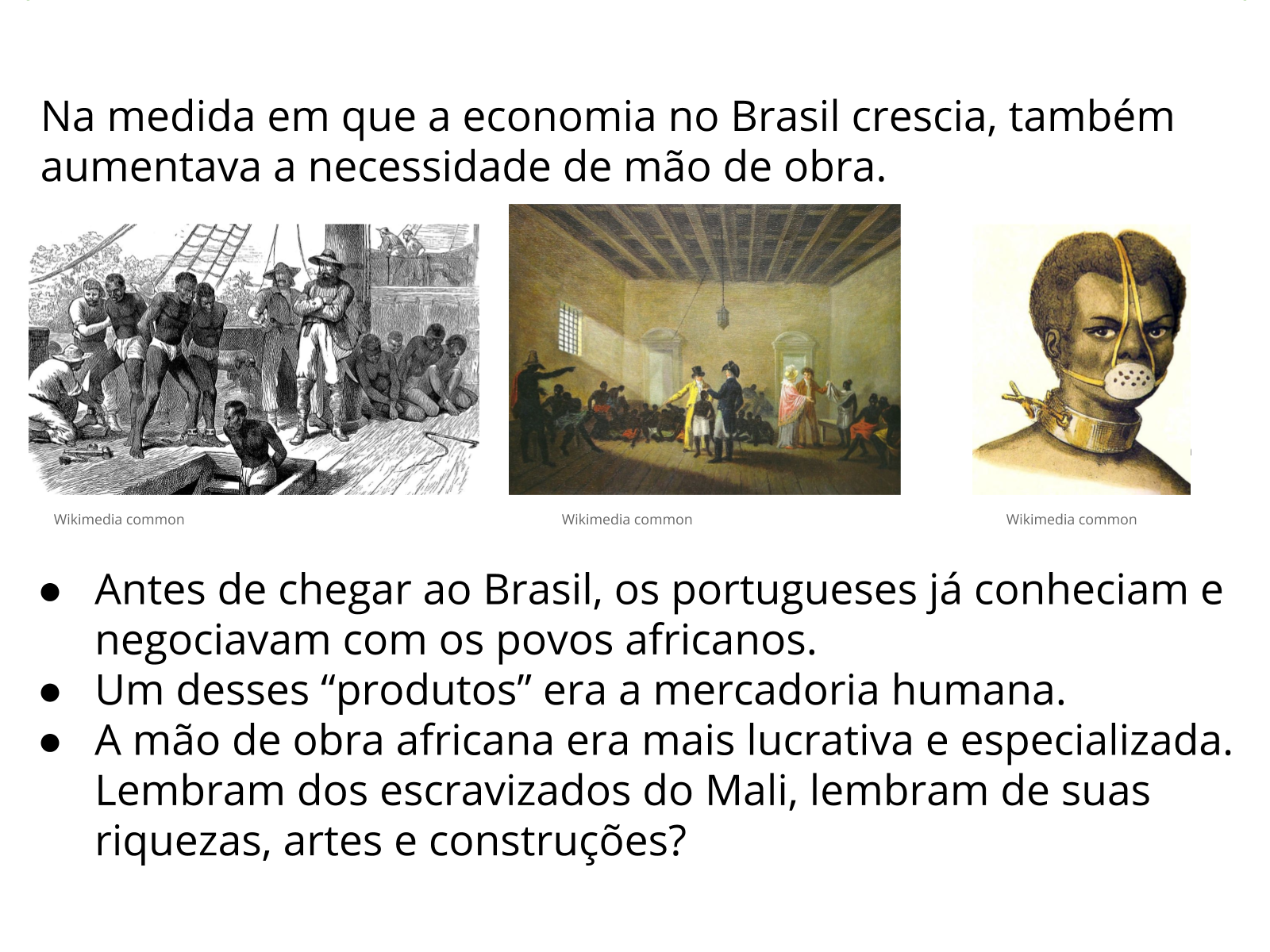 Plano de aula - 4º ano - Dos poderosos reinos africanos ao deslocamento ...