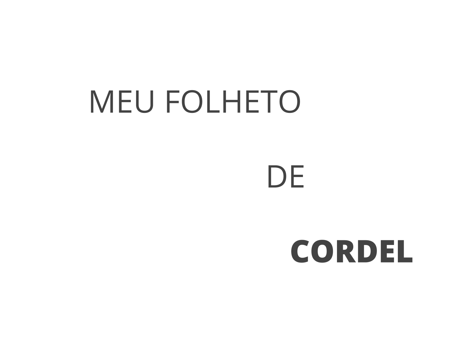 Tema da aula