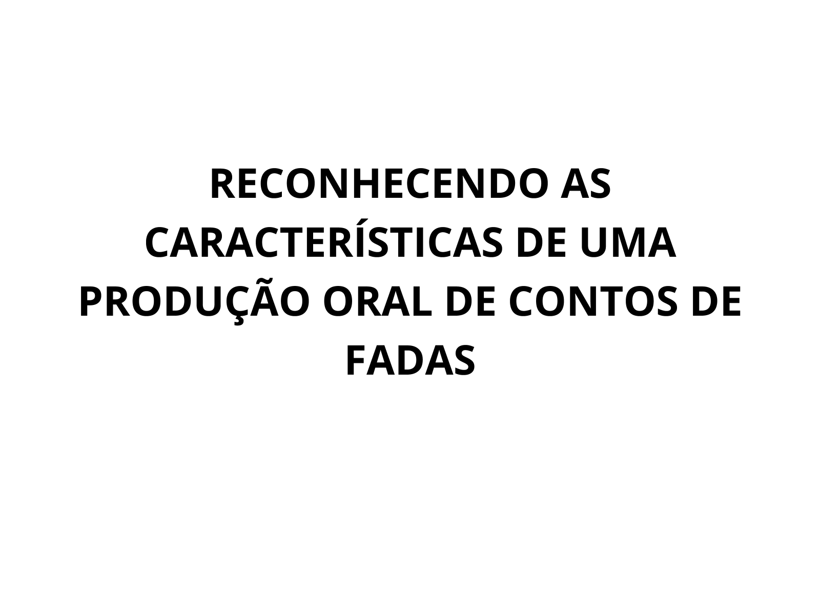 Proposta de sequência didática do gênero contos de fadas by