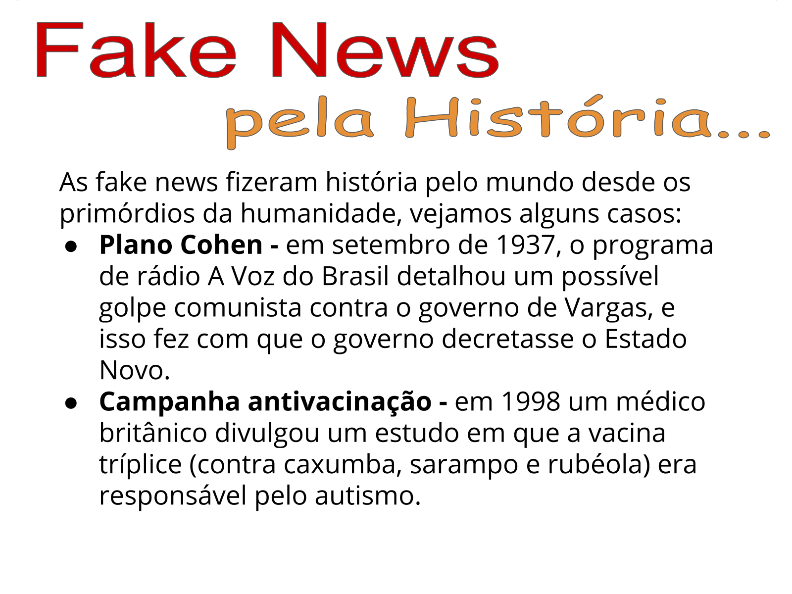 Plano de aula - 5º ano - Fake news: notícias criadas e falseadas