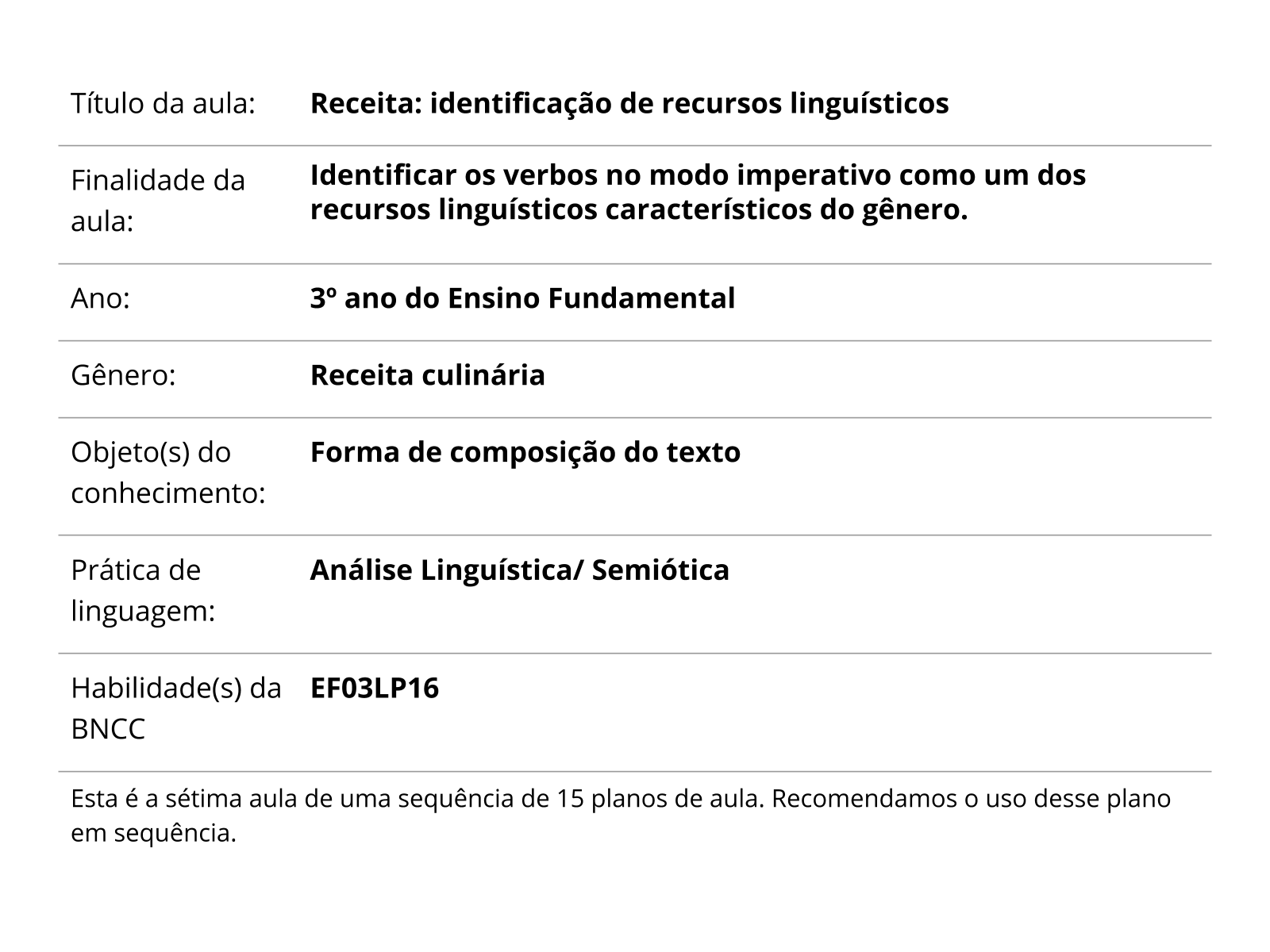 GÊNERO INSTRUCIONAL “REGRAS DO JOGO” - Secretaria de