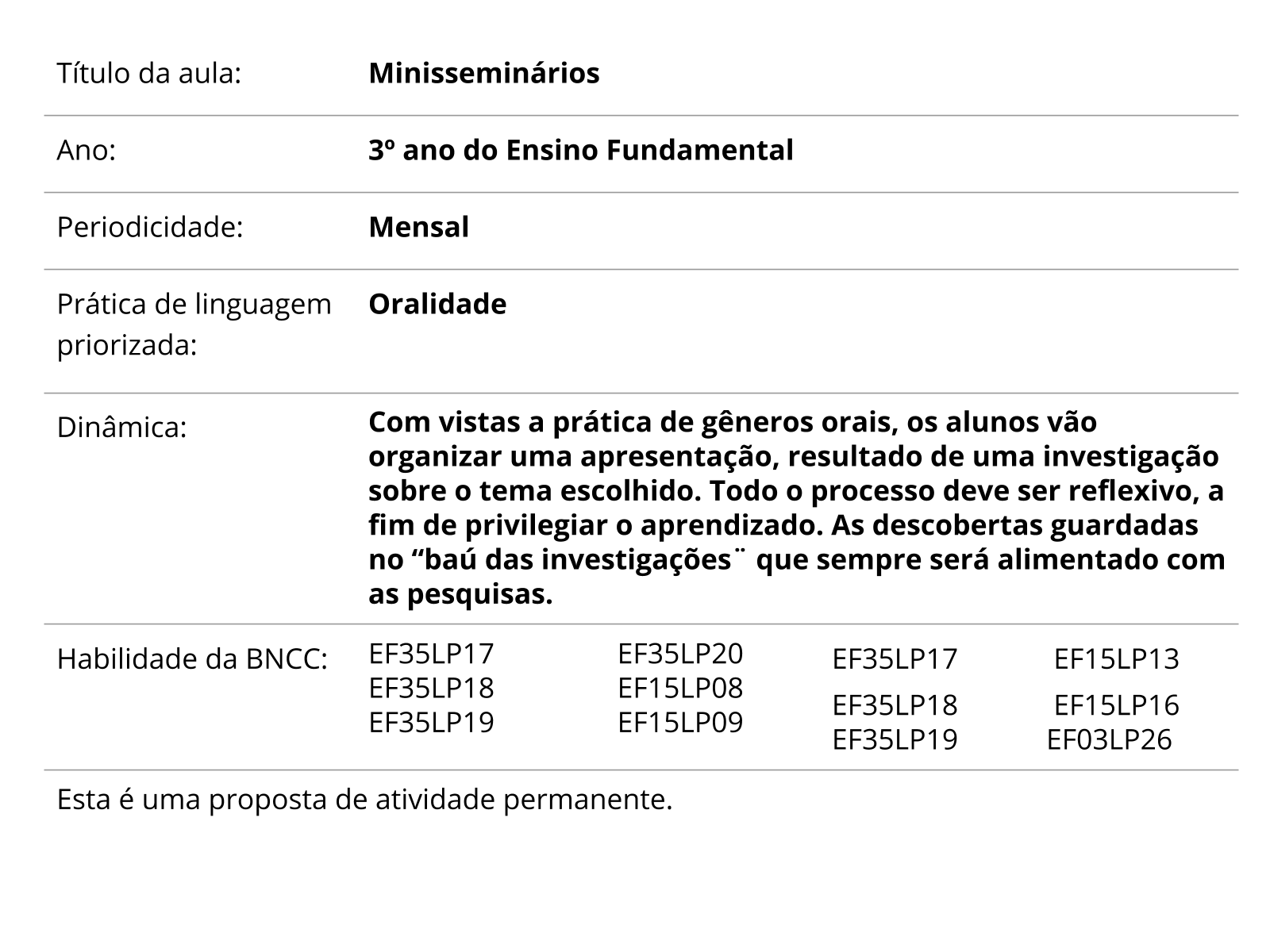 Atividades especiais movimentam aulas de Língua Portuguesa nas