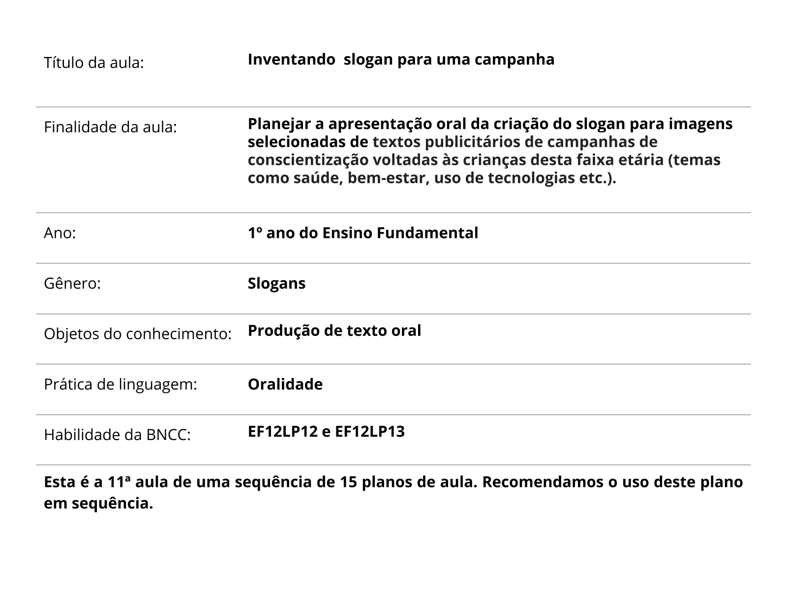 Sobre este plano