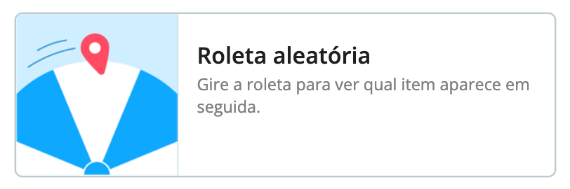 Captura de tela 02 - Botão roleta aleatória