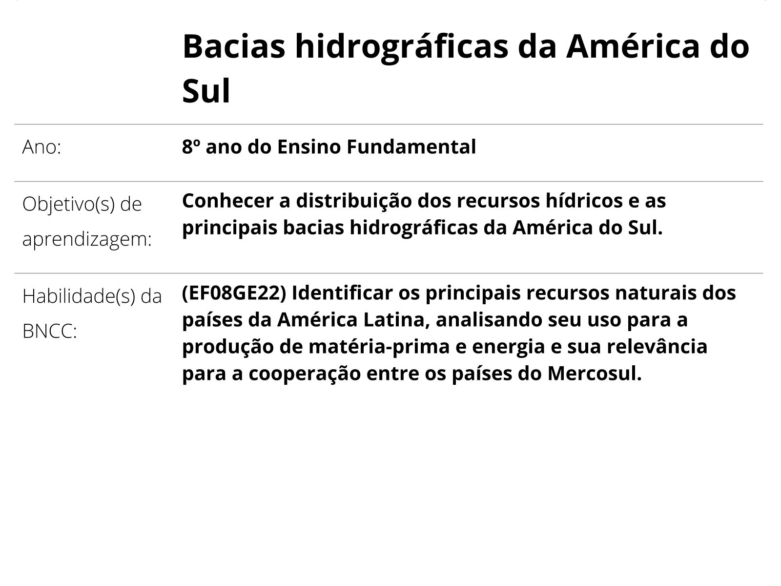 QUANTO VOCÊ SABE SOBRE A AMERICA DO SUL?