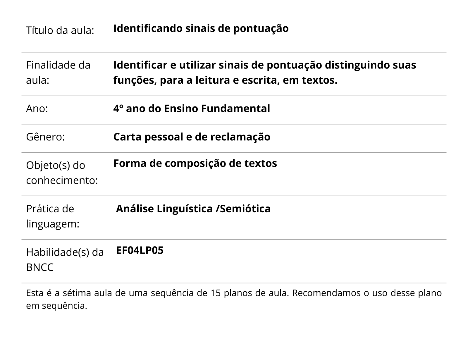 Plano de Aula Regra de Jogo Gêneros Textuais, PDF, Aprendizado