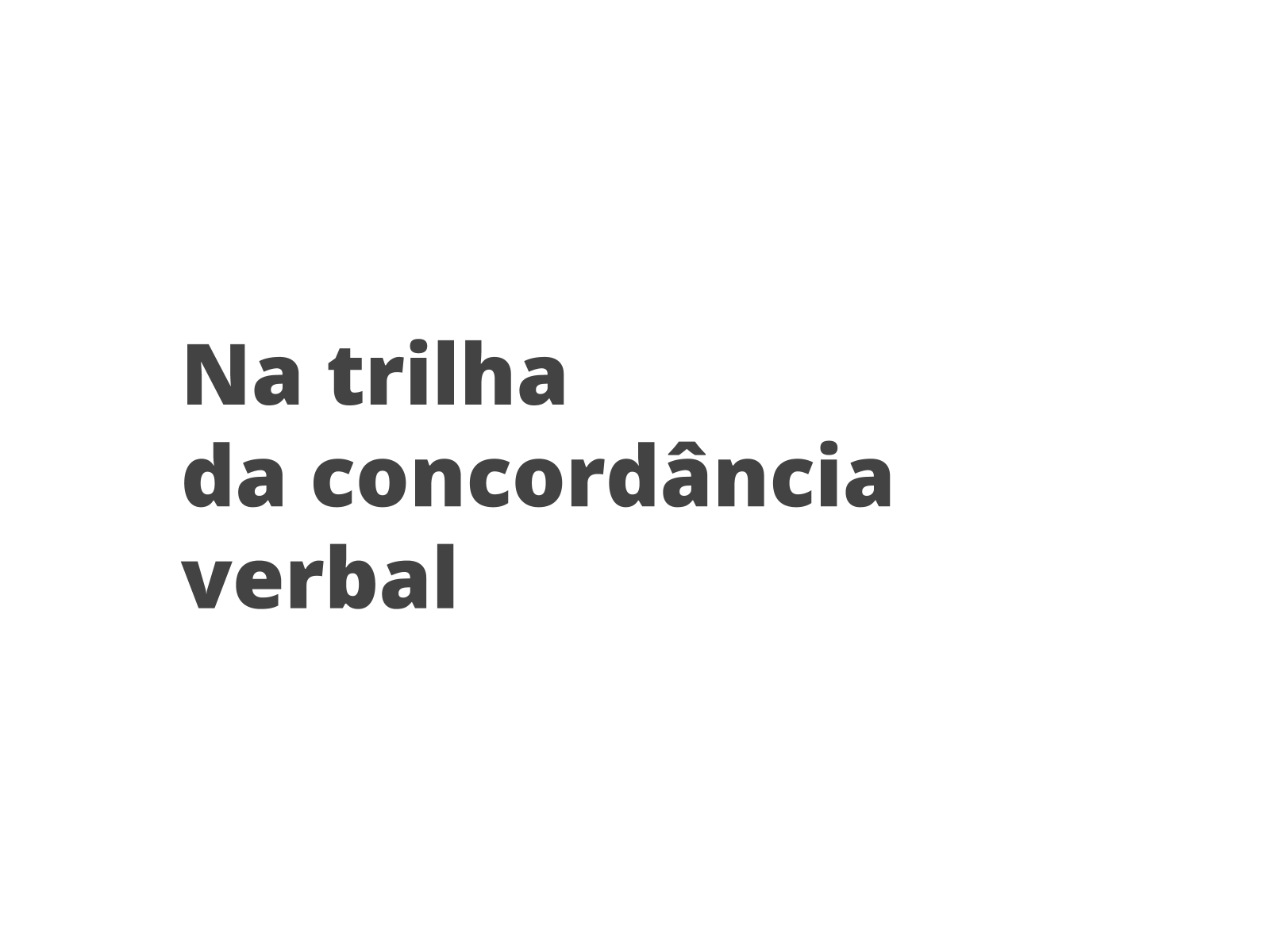 Tema da aula