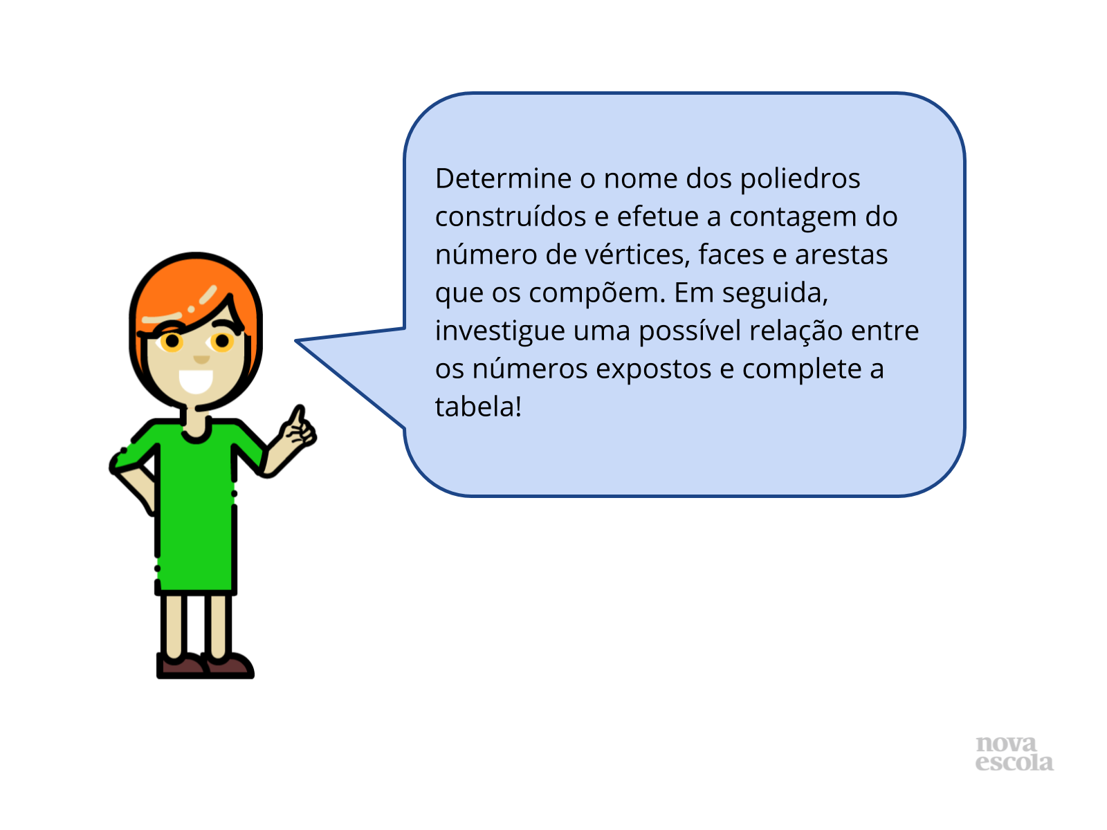 Relacionando elementos que compõem um poliedro - Planos de aula - 5º ano