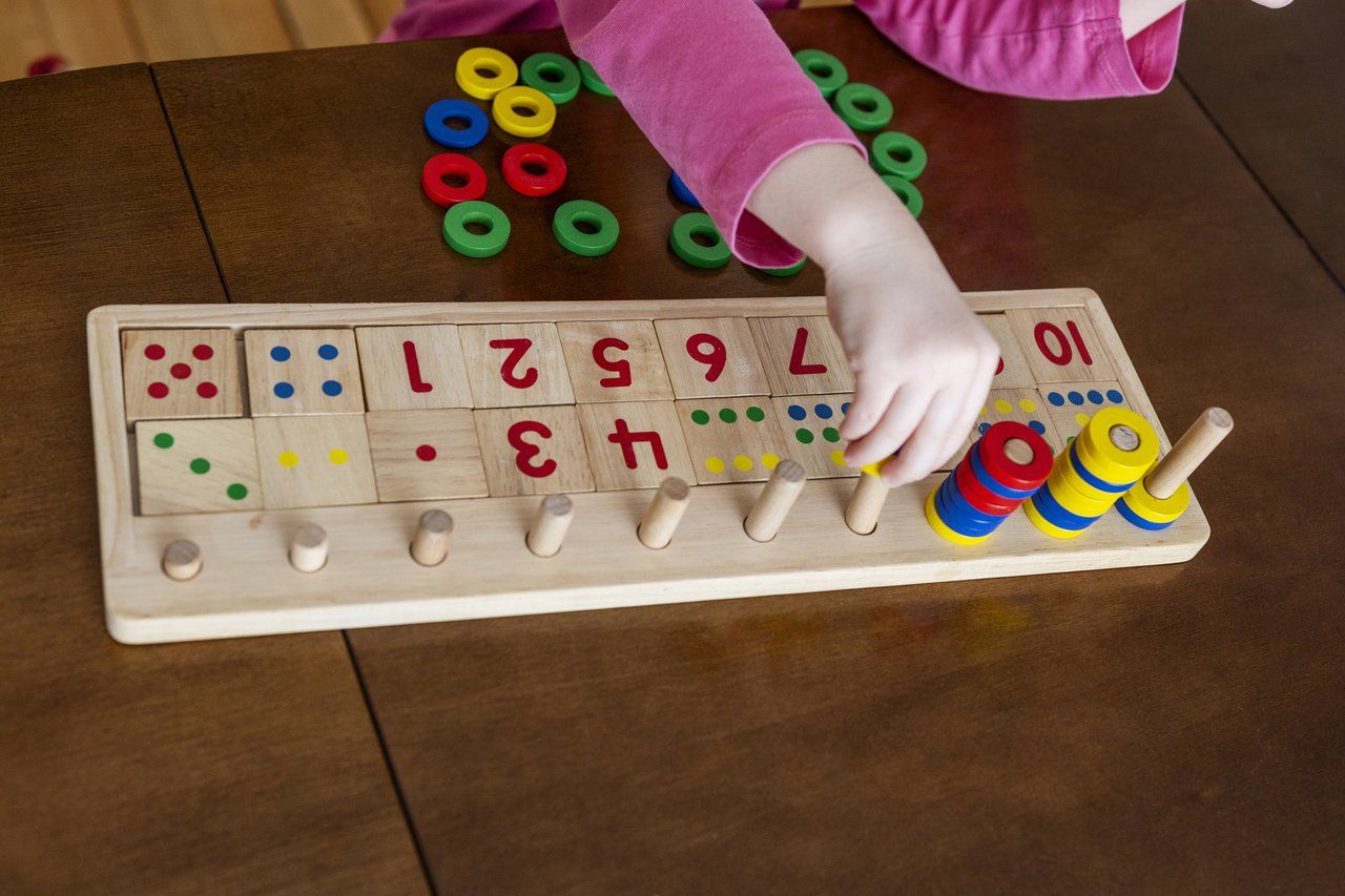 Brinquedo Matemática Material Escolar Educação Infantil Alun