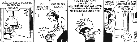 Calvin e Mãe