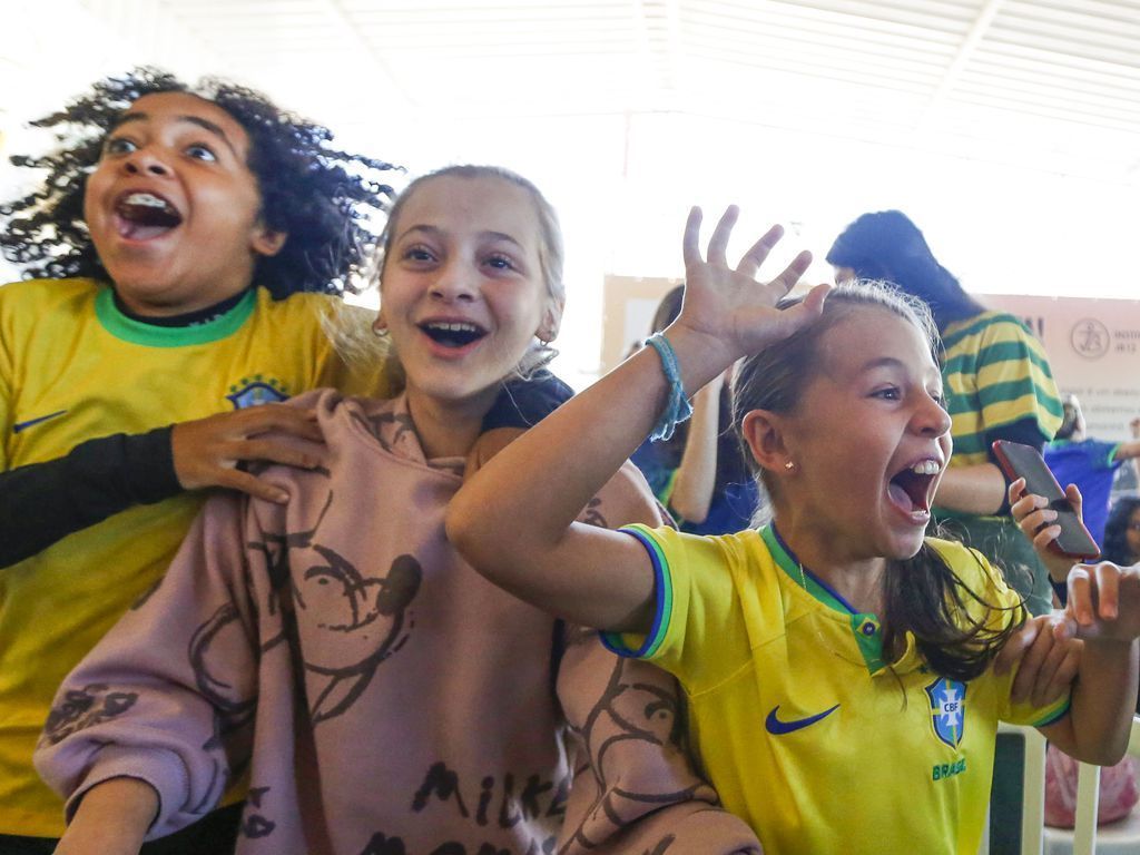 Copa do Mundo Feminino Uniforme do Brasil Folha de atividades