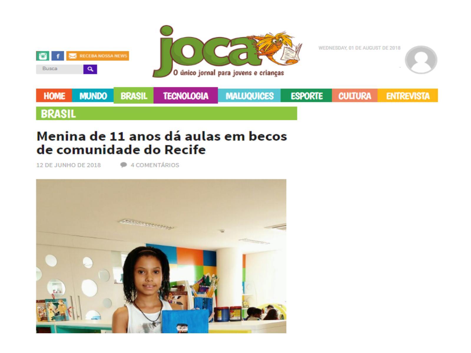 O que é Sala de Rec? O que os pais precisam saber