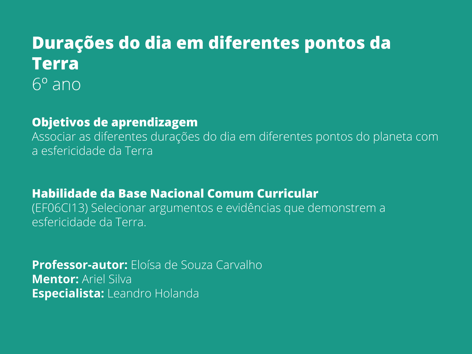 Sobre este plano