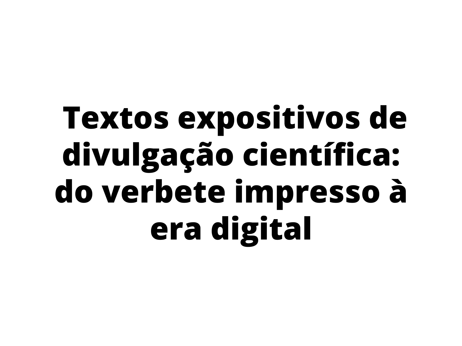 Plano de aula - 4º ano - Construindo verbetes