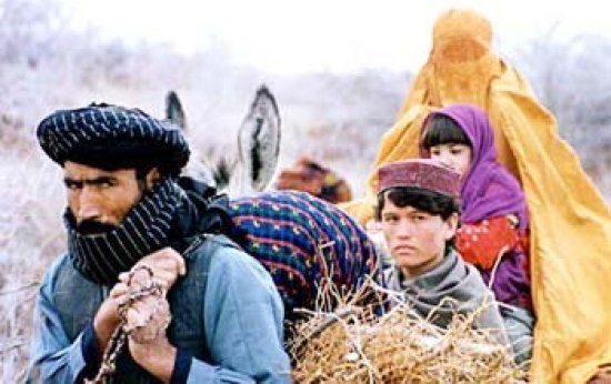 Cena do filme "A Caminho de Kandahar", que retrata a vida das mulheres durante o governo Talibã. Foto: Divulgação