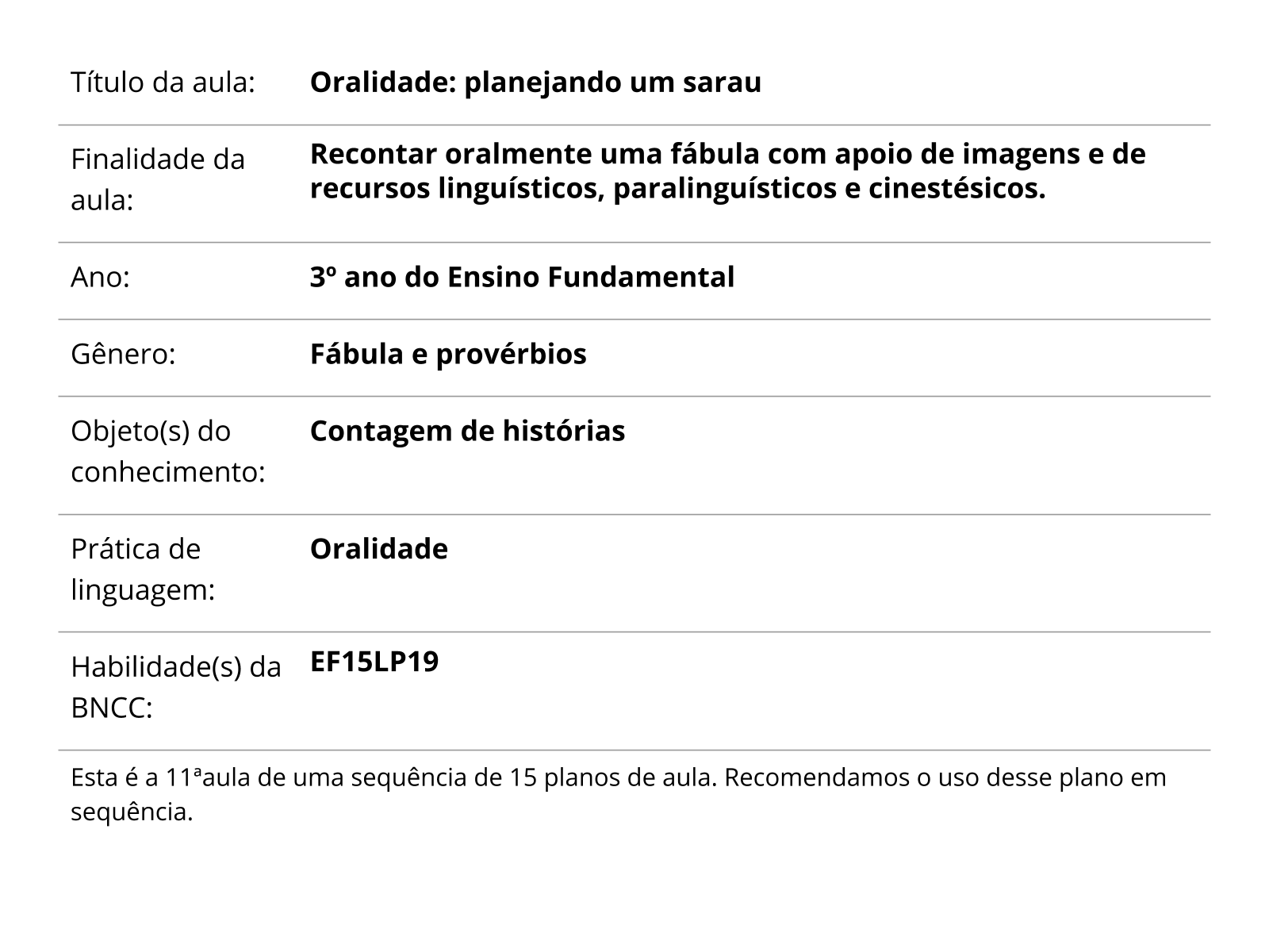 Três ursos - Ed. Infantil e Fundamental - Planos de Aula e Projetos