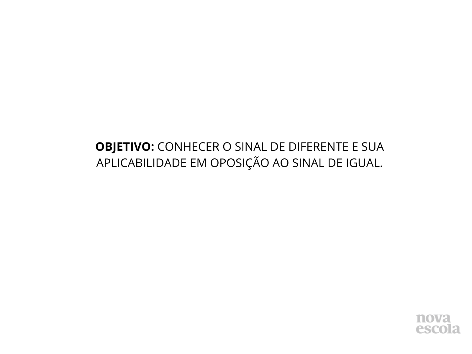 Objetivo