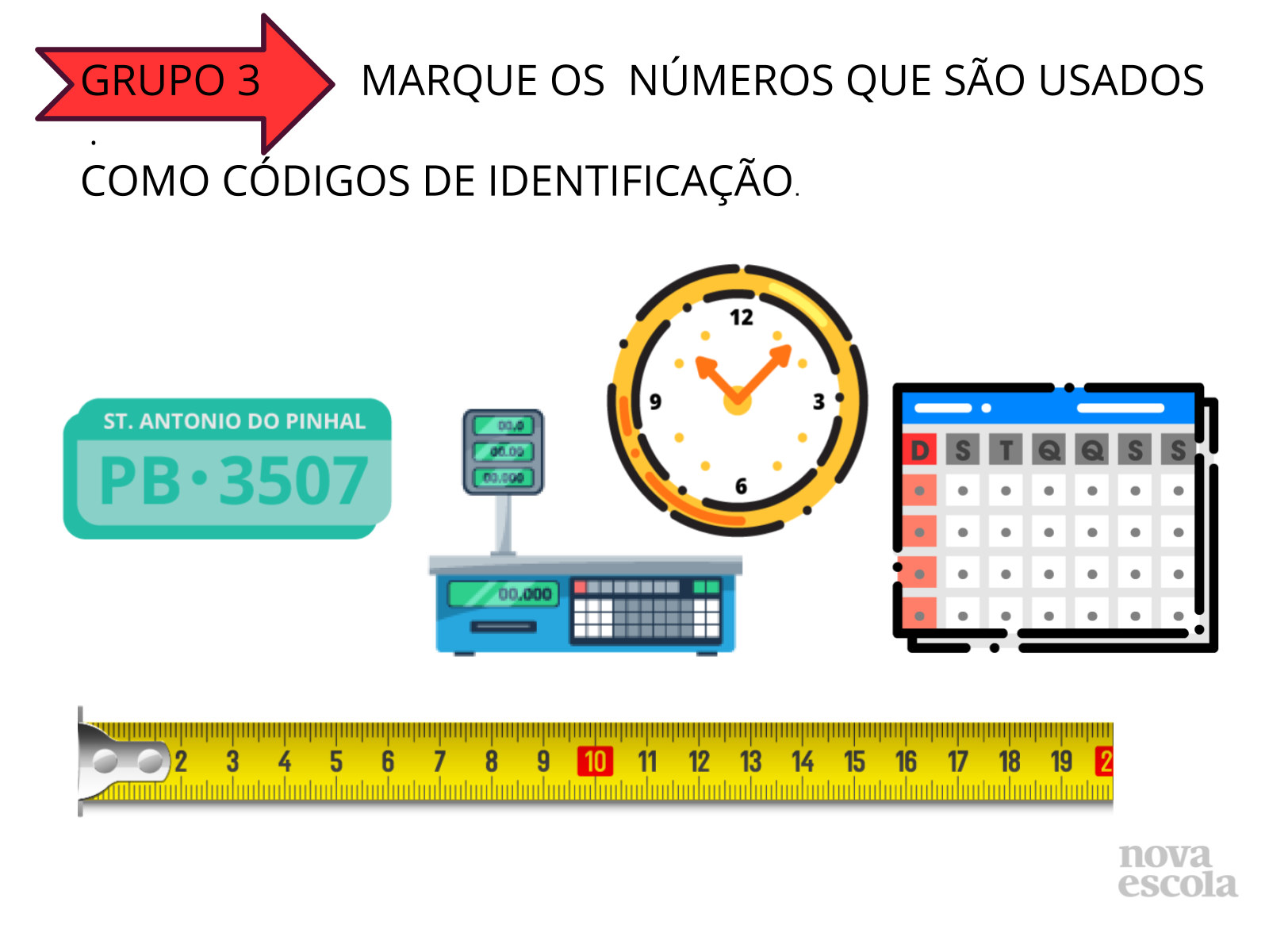 Plano De Aula: Números Como Código De Identificação - Nova Escola