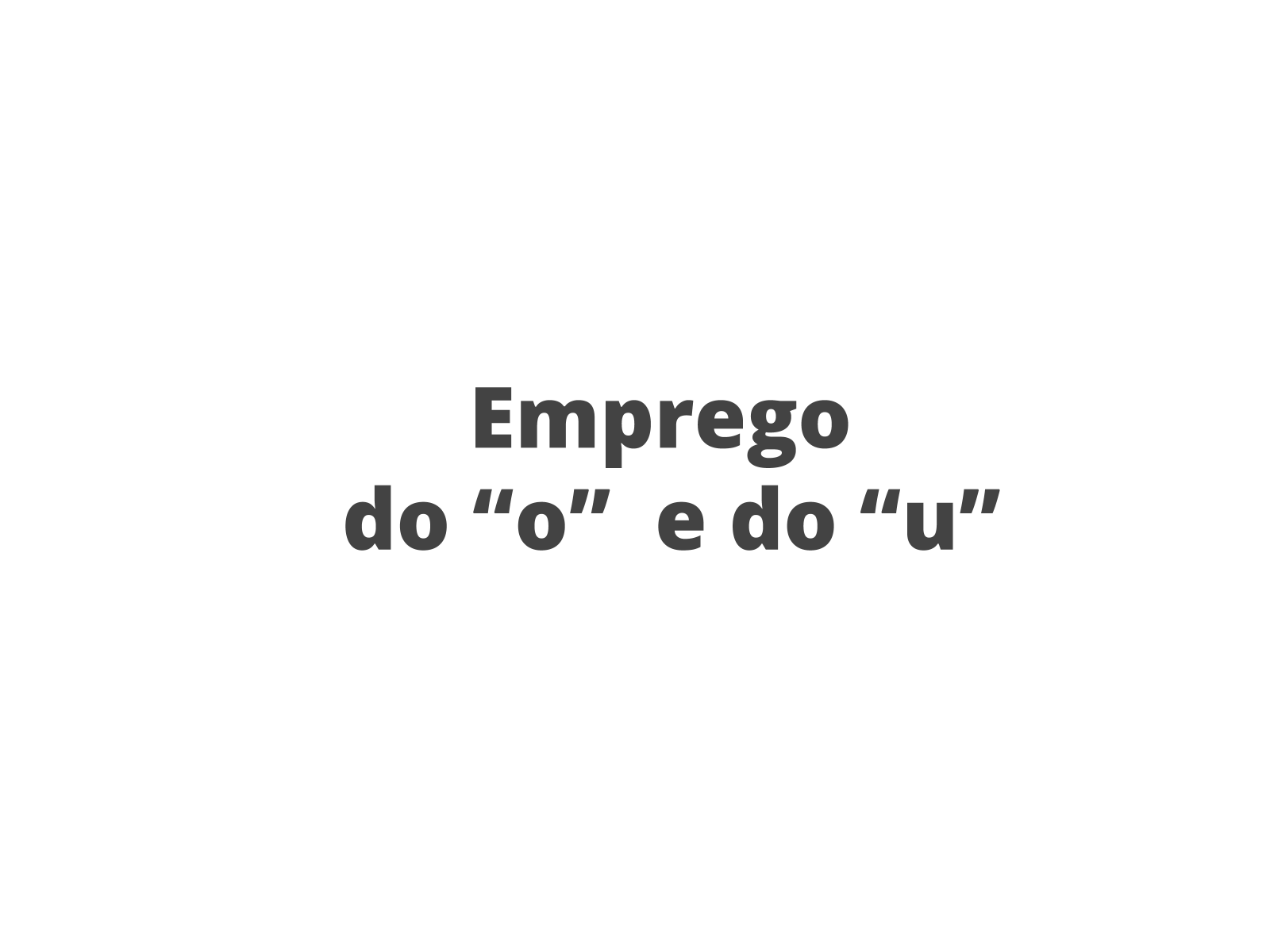 Tema da aula