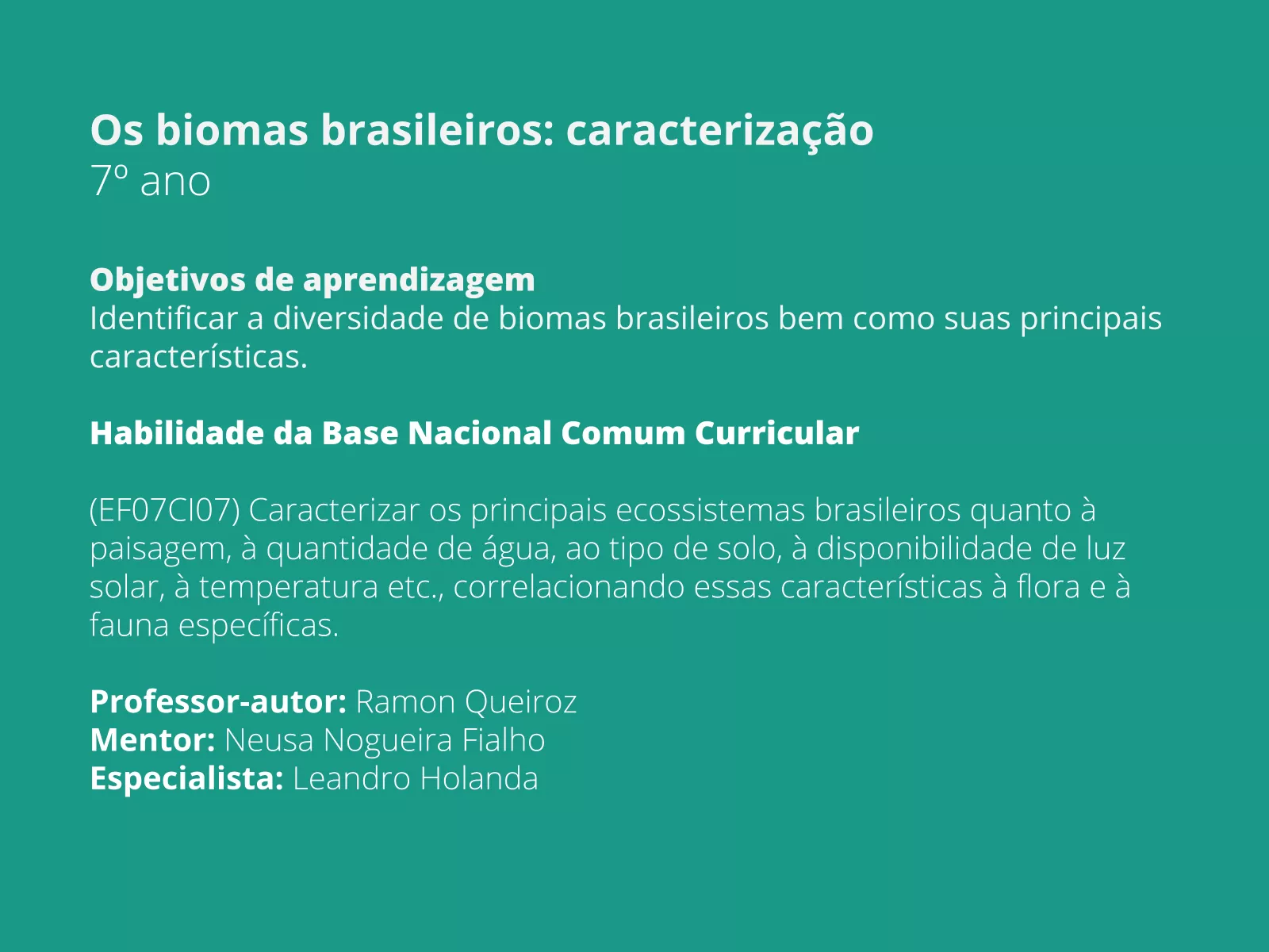 Sobre este plano