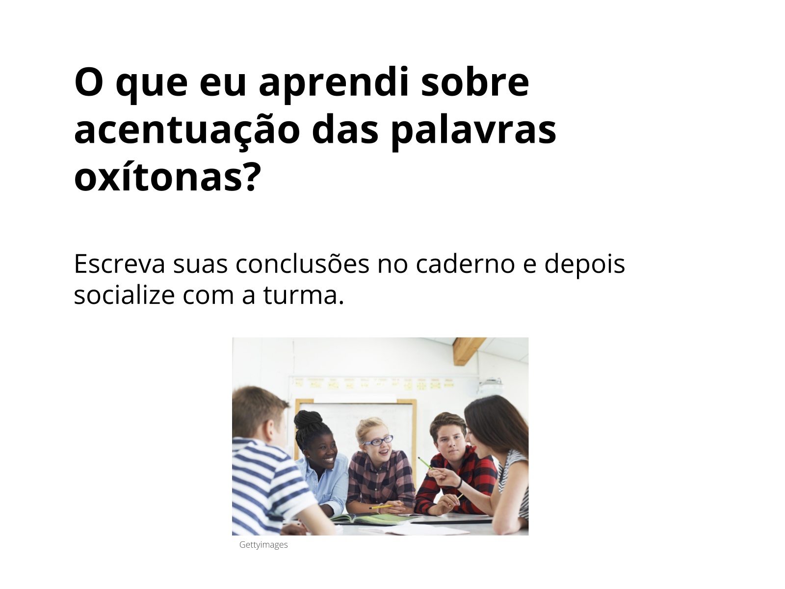 Acentuação de oxítonas - Planos de aula - 5º ano - Língua Portuguesa
