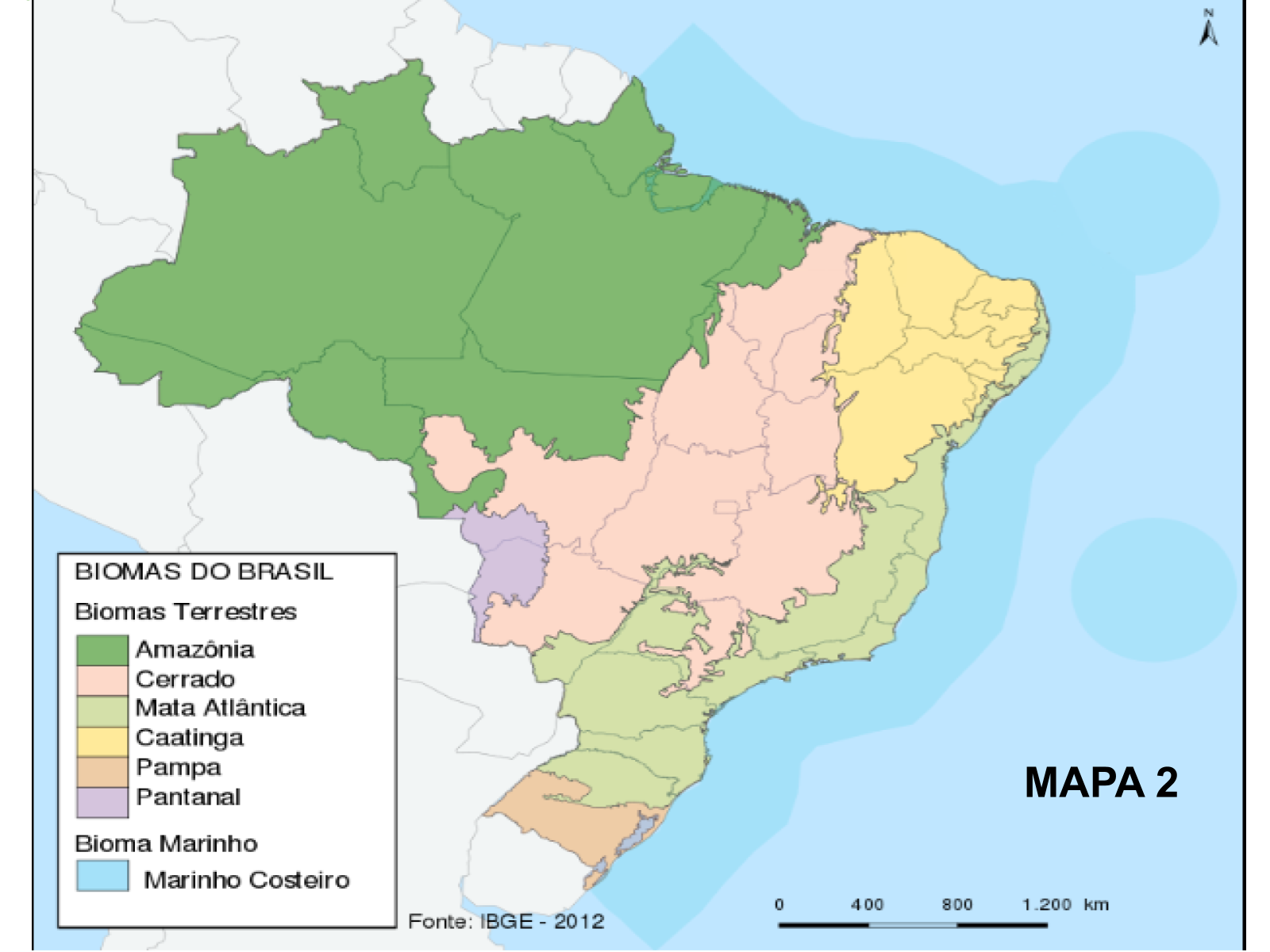 Mapas temáticos do Brasil: leitura, interpretação e produção